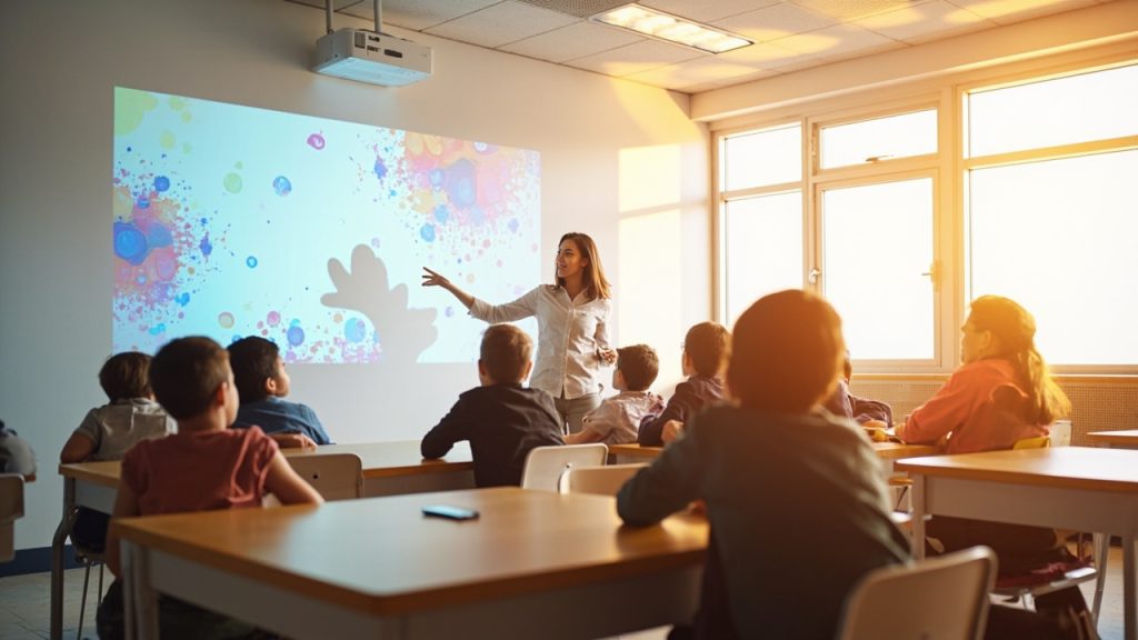 projecteur interactif : boostez l'apprentissage actif