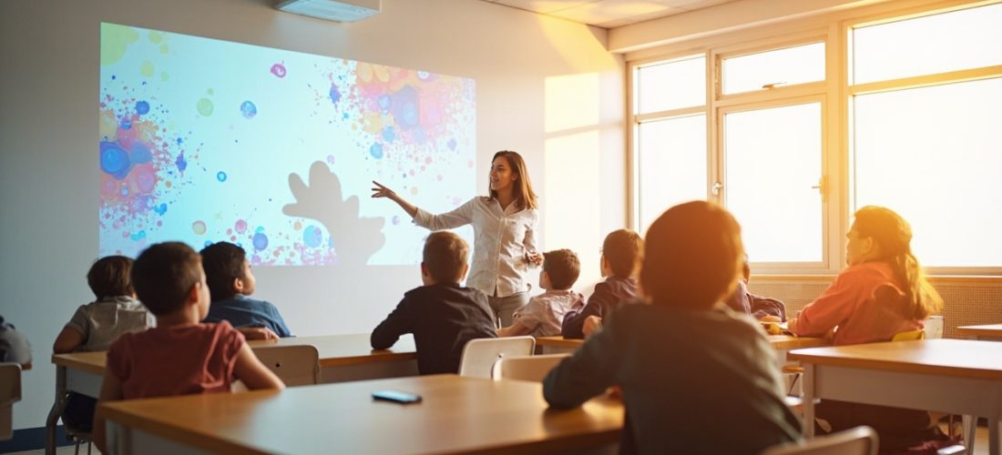 projecteur interactif : boostez l'apprentissage actif